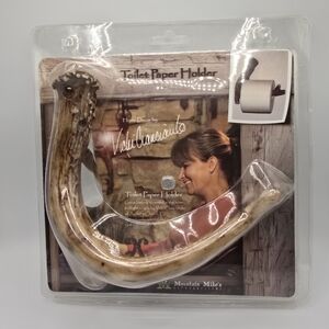 Mountain Mike's Reproductions Faux Antler Toilet Paper Holder  & Hardware IOB